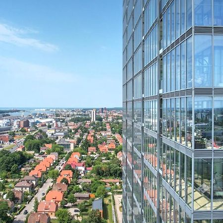 Sea View Apartment On 19Th Floor Kłajpeda Zewnętrze zdjęcie