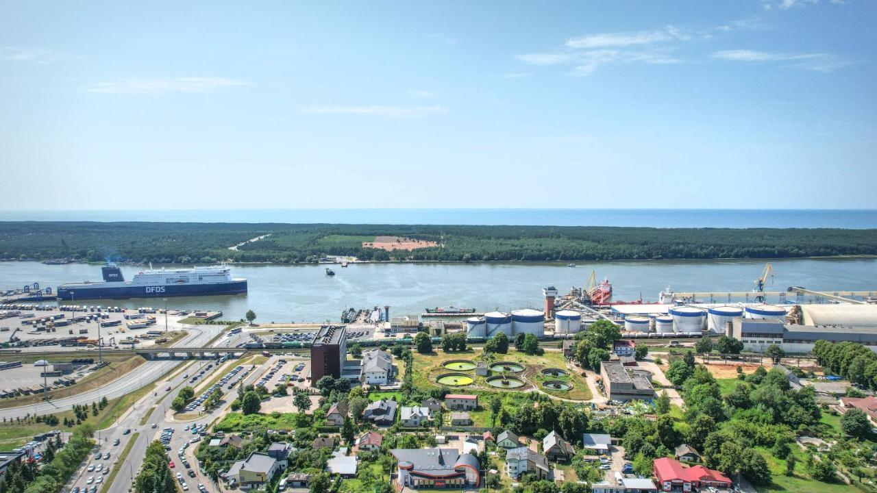 Sea View Apartment On 19Th Floor Kłajpeda Zewnętrze zdjęcie