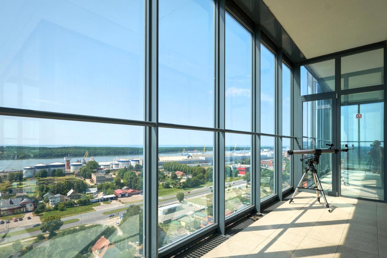 Sea View Apartment On 19Th Floor Kłajpeda Zewnętrze zdjęcie