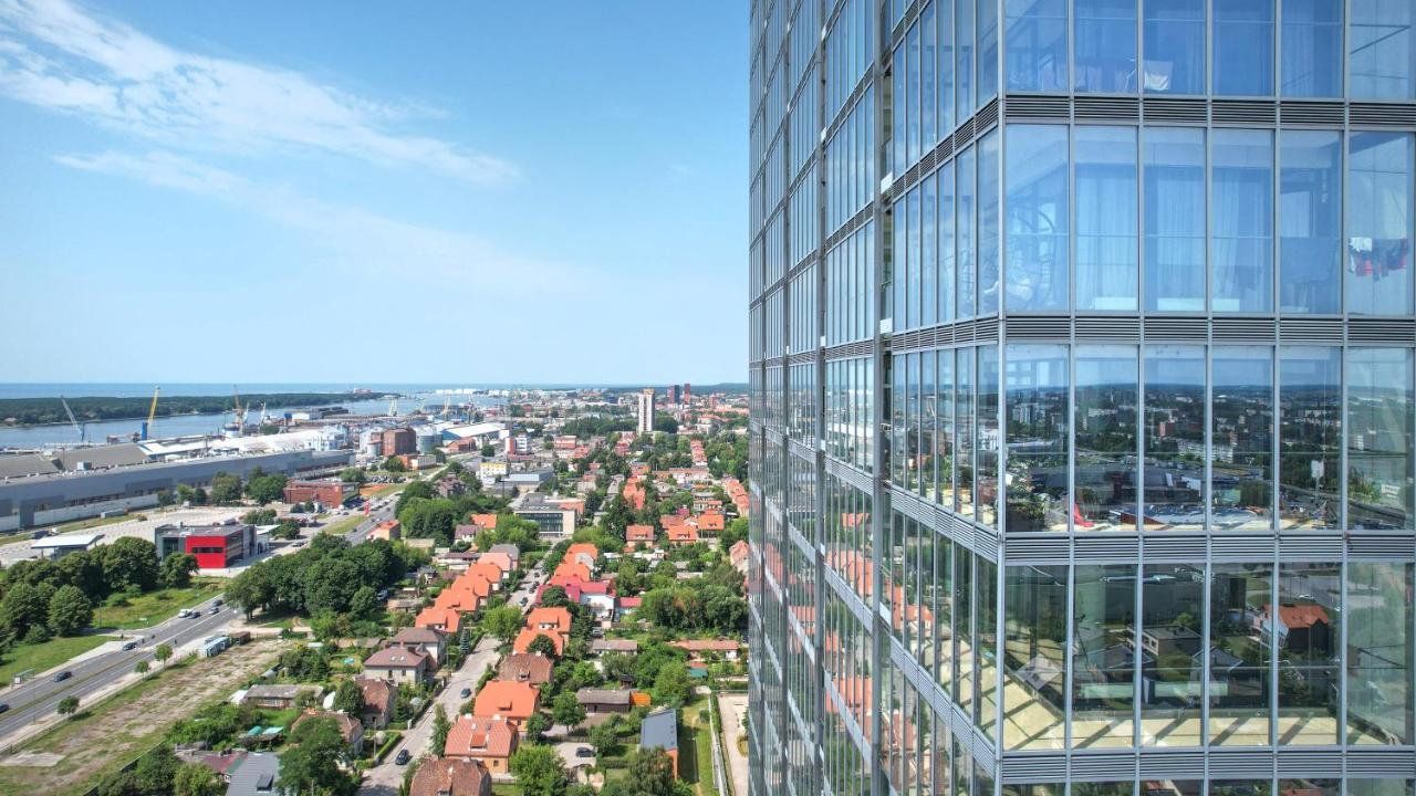 Sea View Apartment On 19Th Floor Kłajpeda Zewnętrze zdjęcie