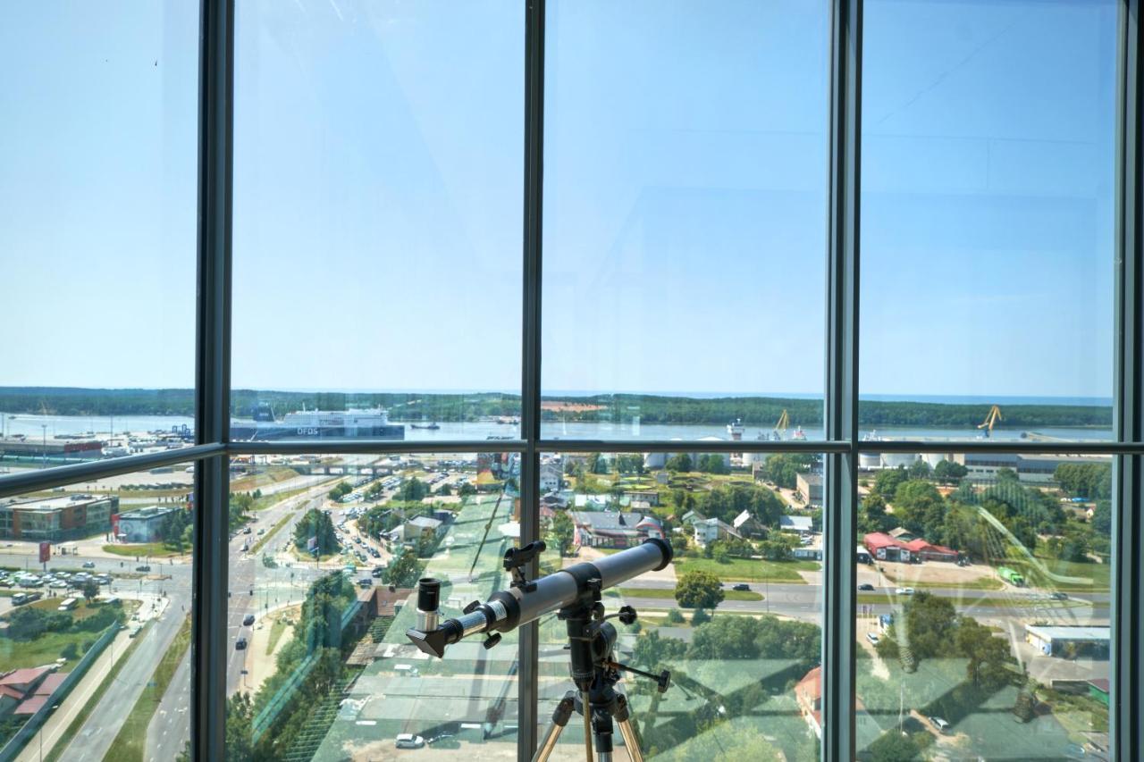 Sea View Apartment On 19Th Floor Kłajpeda Zewnętrze zdjęcie