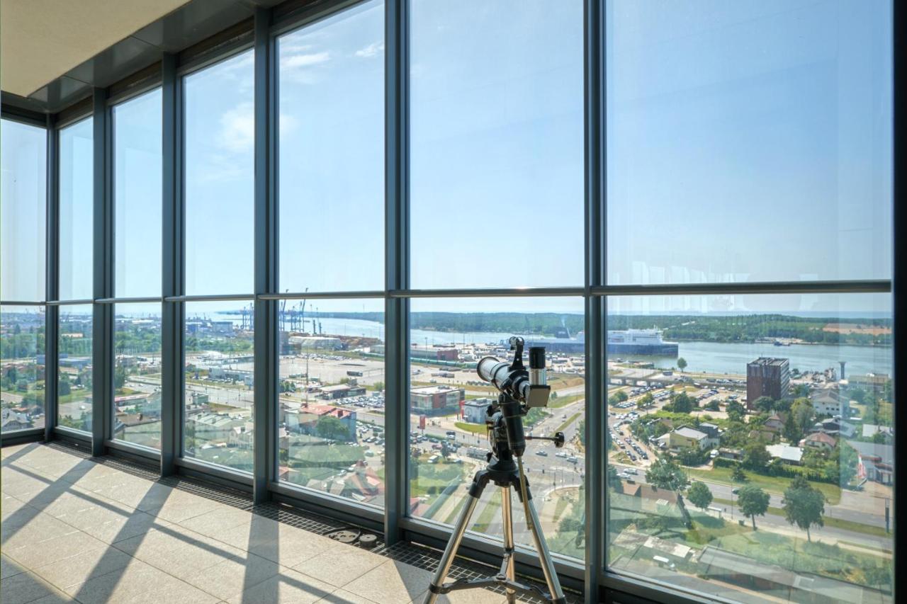 Sea View Apartment On 19Th Floor Kłajpeda Zewnętrze zdjęcie